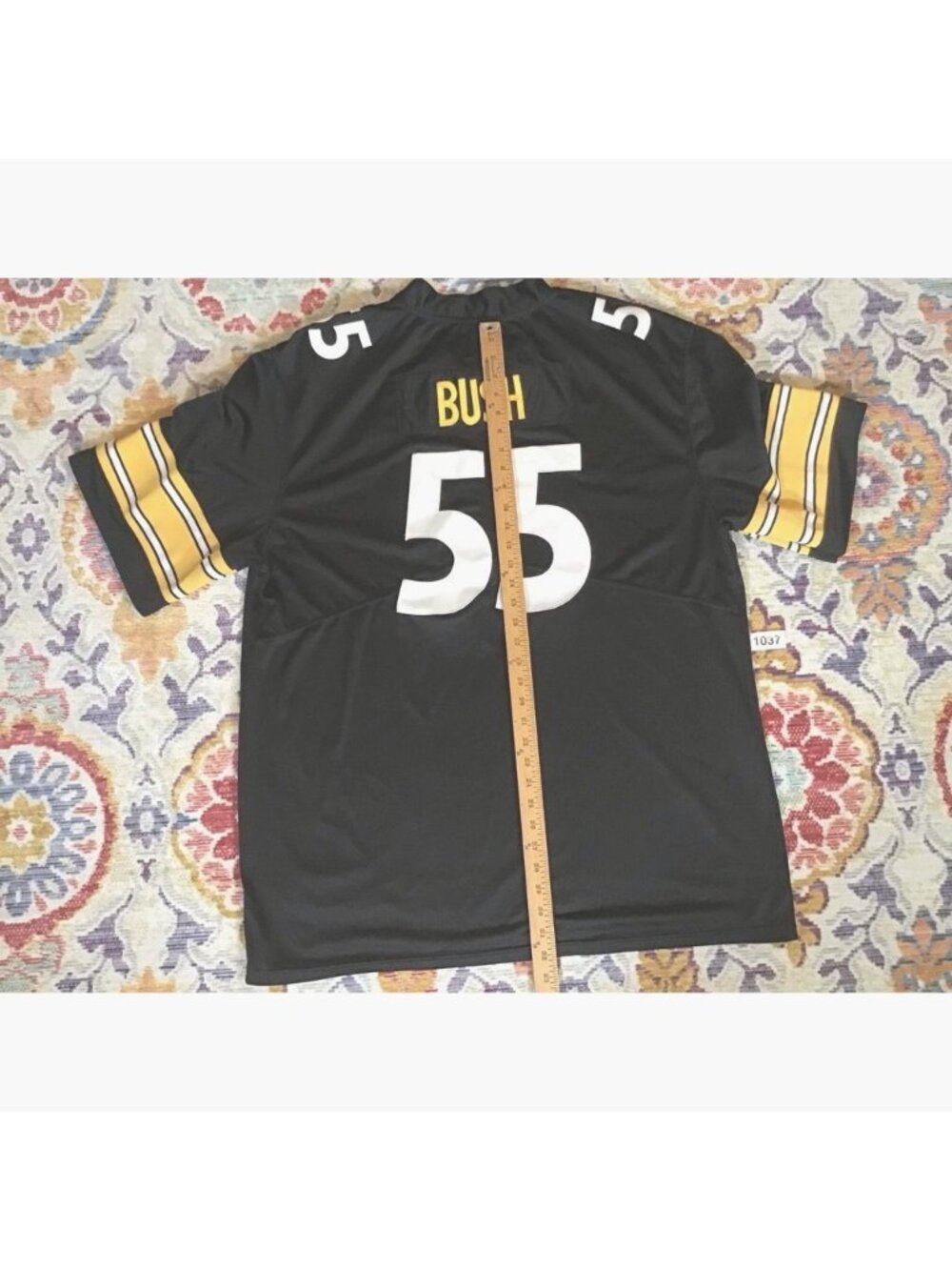 Devin Bush Pittsburgh Steelers Nike Men XXL Jersey Black Football-Nfl Sewn Logo - Picture 2 of 5